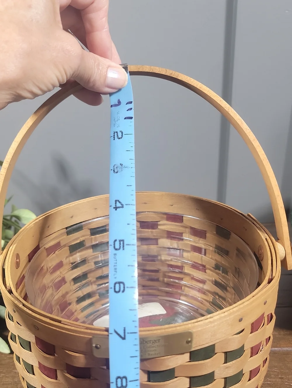 Vintage Longaberger Holiday Basket